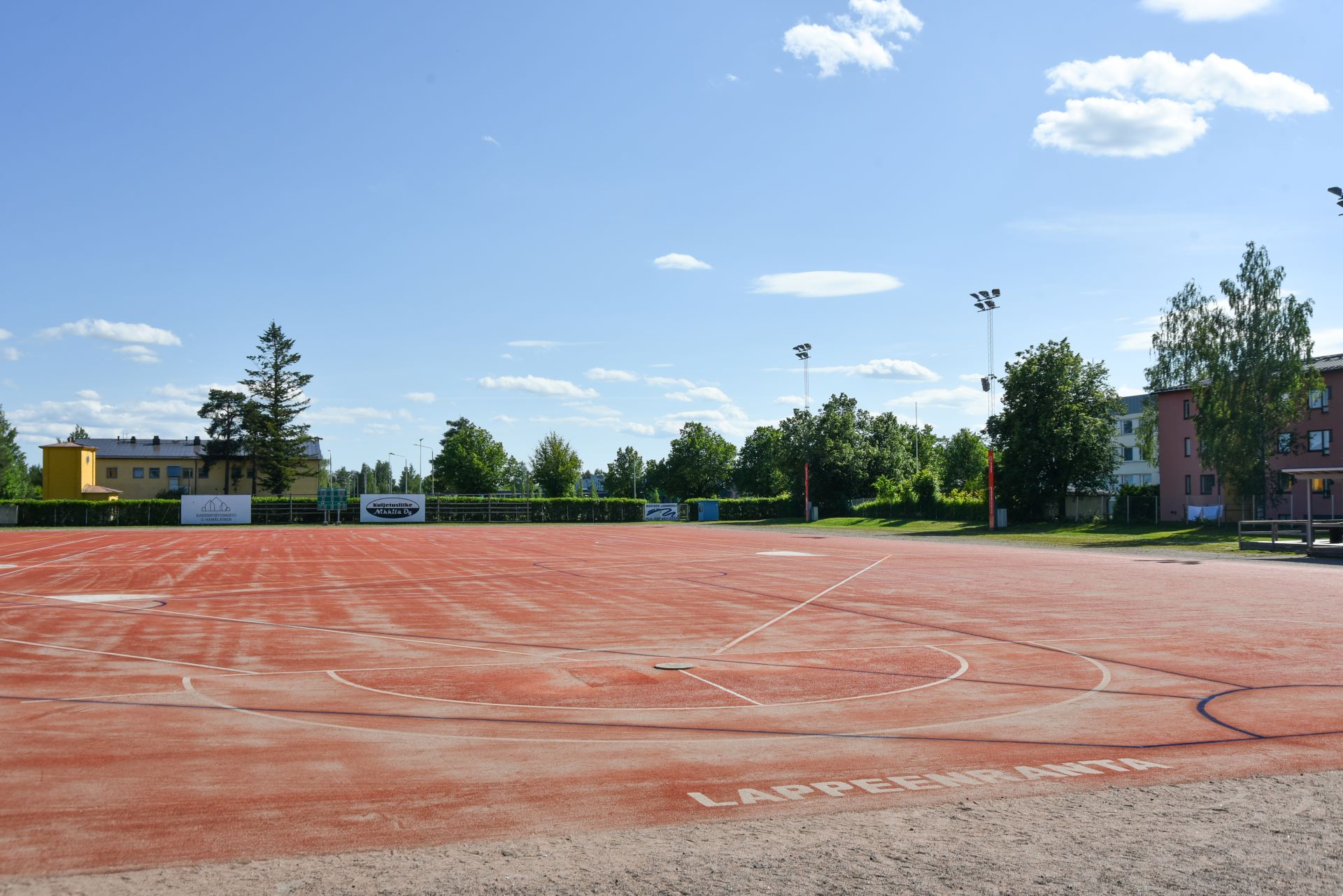 Lappeenrannan Leirin Vanha kenttä.